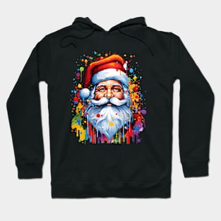 Colorful Santa Claus Hoodie